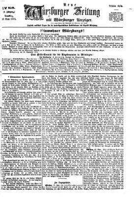 Neue Würzburger Zeitung Samstag 19. September 1874