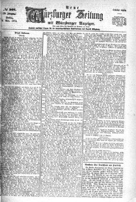 Neue Würzburger Zeitung Freitag 6. November 1874