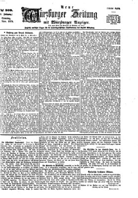 Neue Würzburger Zeitung Sonntag 8. November 1874