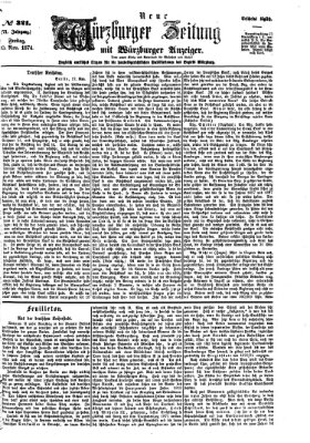 Neue Würzburger Zeitung Freitag 20. November 1874