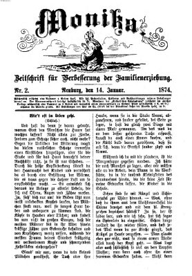 Katholische Schulzeitung (Bayerische Schulzeitung) Mittwoch 14. Januar 1874