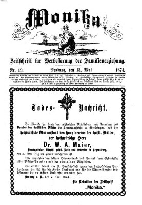 Katholische Schulzeitung (Bayerische Schulzeitung) Mittwoch 13. Mai 1874