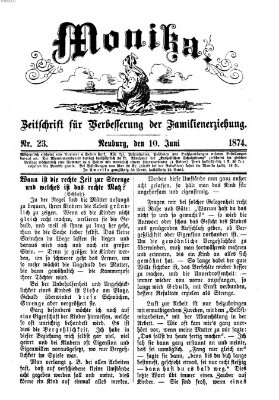 Katholische Schulzeitung (Bayerische Schulzeitung) Mittwoch 10. Juni 1874