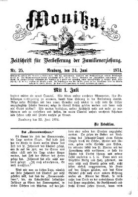 Katholische Schulzeitung (Bayerische Schulzeitung) Mittwoch 24. Juni 1874