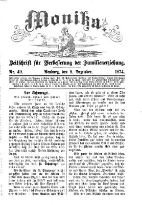 Katholische Schulzeitung (Bayerische Schulzeitung) Mittwoch 9. Dezember 1874