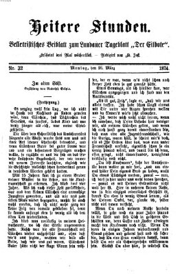 Heitere Stunden (Der Eilbote) Montag 16. März 1874