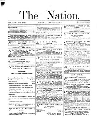 The nation Donnerstag 8. Januar 1874