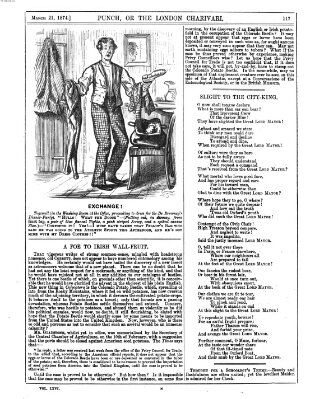 Punch Samstag 21. März 1874