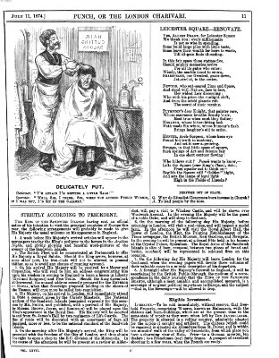 Punch Samstag 11. Juli 1874