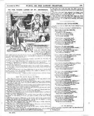 Punch Samstag 5. Dezember 1874