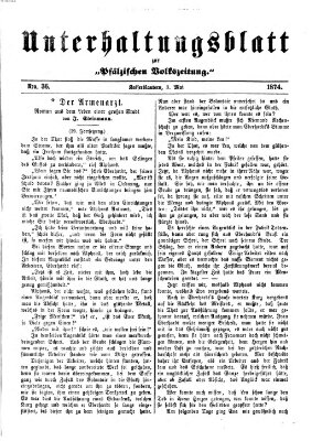 Unterhaltungsblatt zur Kaiserslauterer Zeitung (Pfälzische Volkszeitung) Sonntag 3. Mai 1874