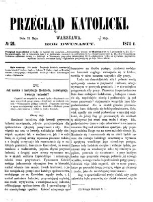 Przegląd Katolicki Donnerstag 21. Mai 1874