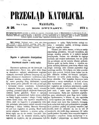 Przegląd Katolicki Donnerstag 9. Juli 1874