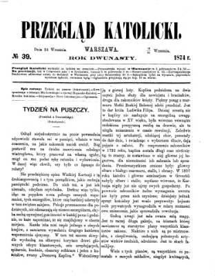 Przegląd Katolicki Donnerstag 24. September 1874