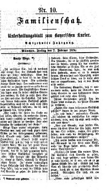 Familienschatz (Bayerischer Kurier) Samstag 7. Februar 1874