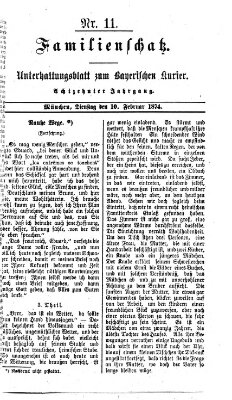 Familienschatz (Bayerischer Kurier) Dienstag 10. Februar 1874