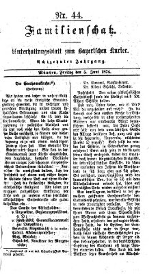 Familienschatz (Bayerischer Kurier) Freitag 5. Juni 1874