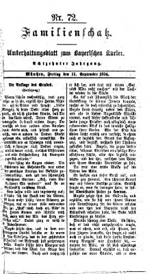 Familienschatz (Bayerischer Kurier) Freitag 11. September 1874