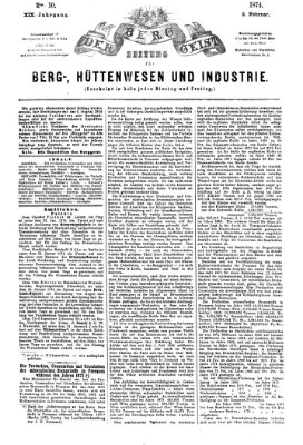 Der Berggeist Dienstag 3. Februar 1874