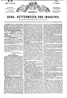 Der Berggeist Dienstag 10. Februar 1874