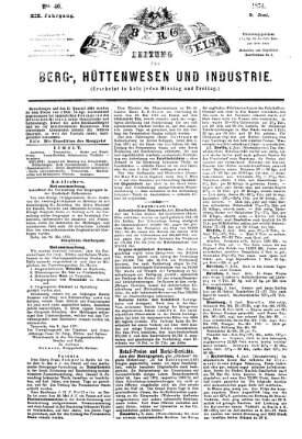 Der Berggeist Dienstag 9. Juni 1874