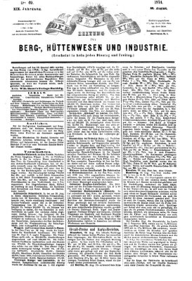 Der Berggeist Freitag 28. August 1874