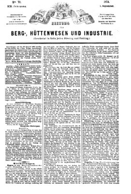 Der Berggeist Dienstag 1. September 1874