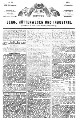 Der Berggeist Dienstag 8. September 1874