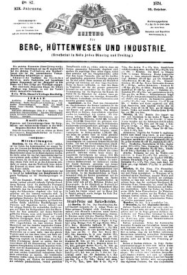 Der Berggeist Freitag 30. Oktober 1874