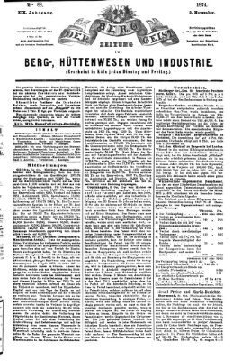 Der Berggeist Dienstag 3. November 1874