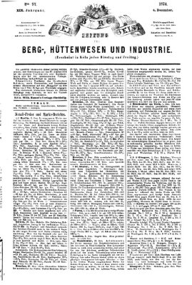 Der Berggeist Freitag 4. Dezember 1874