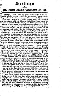 Augsburger neueste Nachrichten Sonntag 8. November 1874