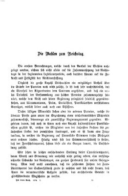 Im neuen Reich Freitag 23. Januar 1874