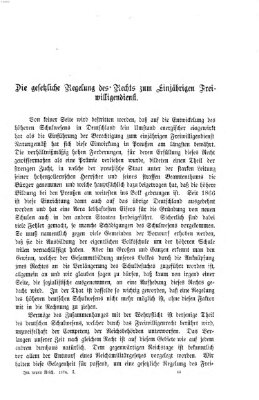 Im neuen Reich Freitag 27. Februar 1874