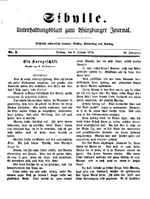 Sibylle (Würzburger Journal) Dienstag 6. Januar 1874