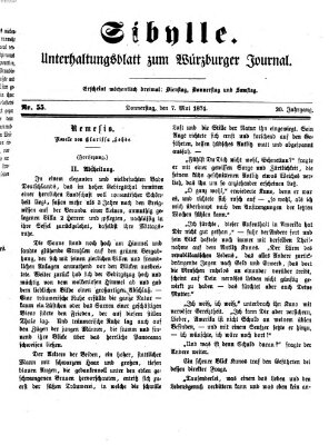 Sibylle (Würzburger Journal) Donnerstag 7. Mai 1874