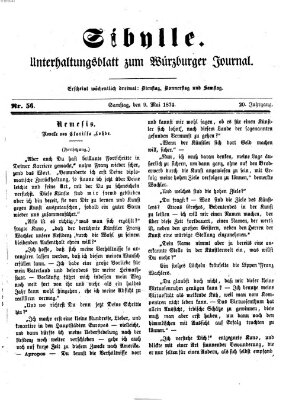 Sibylle (Würzburger Journal) Samstag 9. Mai 1874