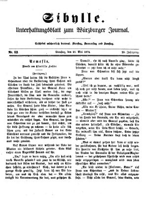 Sibylle (Würzburger Journal) Dienstag 26. Mai 1874