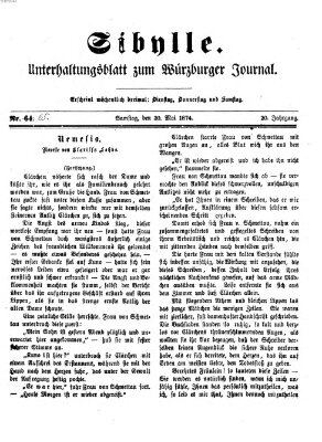 Sibylle (Würzburger Journal) Samstag 30. Mai 1874