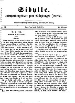 Sibylle (Würzburger Journal) Donnerstag 9. Juli 1874