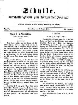 Sibylle (Würzburger Journal) Donnerstag 13. August 1874