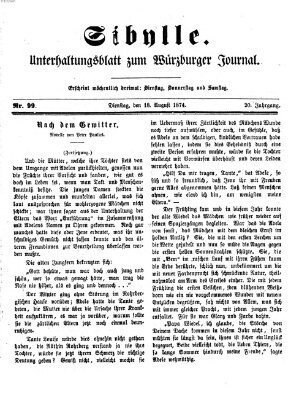 Sibylle (Würzburger Journal) Dienstag 18. August 1874