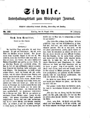 Sibylle (Würzburger Journal) Dienstag 25. August 1874