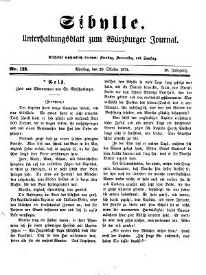 Sibylle (Würzburger Journal) Dienstag 20. Oktober 1874