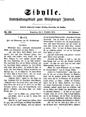 Sibylle (Würzburger Journal) Donnerstag 5. November 1874