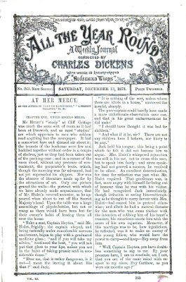 All the year round Samstag 13. Dezember 1873