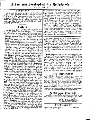 Rottaler Bote Sonntag 30. Mai 1875