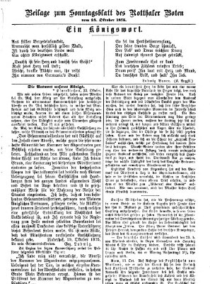 Rottaler Bote Sonntag 24. Oktober 1875