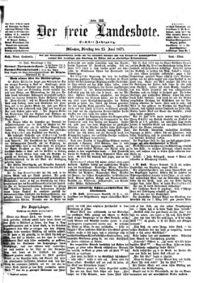 Der freie Landesbote Dienstag 15. Juni 1875