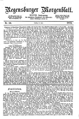 Regensburger Morgenblatt Samstag 19. Juni 1875